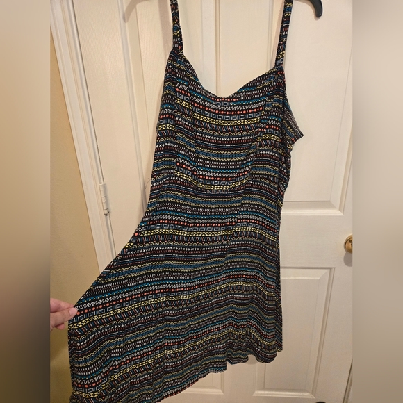 Torrid Colorful Pattern Tank Dress - Picture 2 of 4